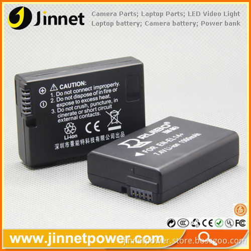 Fully-decoded Replacement En-el14 Camera Battery For Nikon P7100 P7000 D5100 D3200 D3100